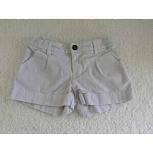Kids Girls Old Navy Adjustavle Shorts- Cream Size 7